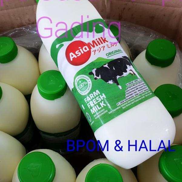 

➭ Susu Asia Milk Freshmilk Pasteurisasi 1L | Susu Segar AsiaMilk Murni ☑