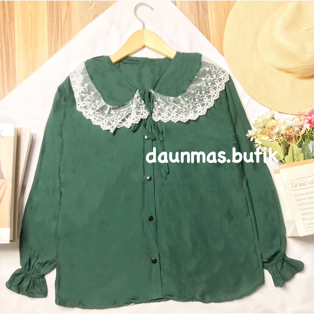 1KG MUAT 5PCS | PINKAN SHIRT TOP BLOUSE RENDA PREMIUM HITS OOTD SELEBGRAM FASHION GROSIR MURAH-PINKAN BOTTLE