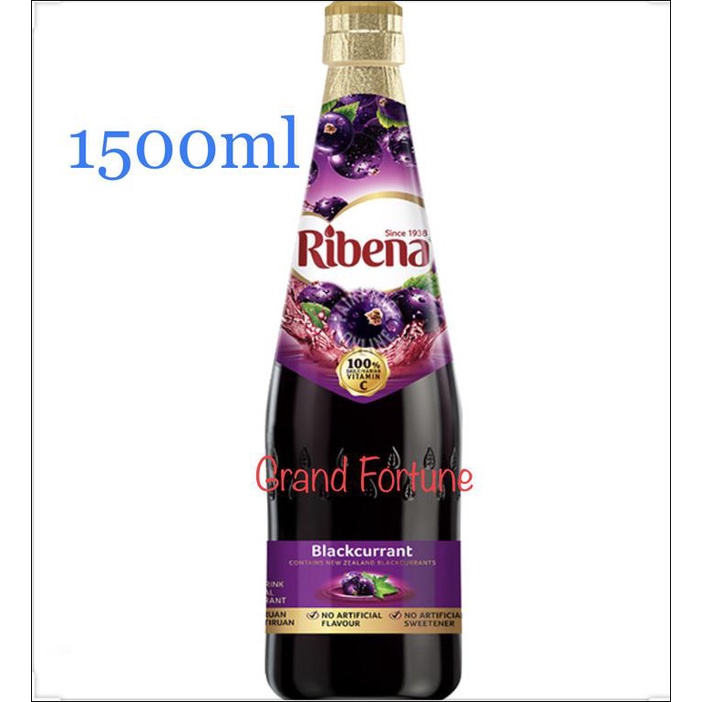 

RIBENA BLACKCURRANT 1500ML PREMIUM UK BLACKCURANT