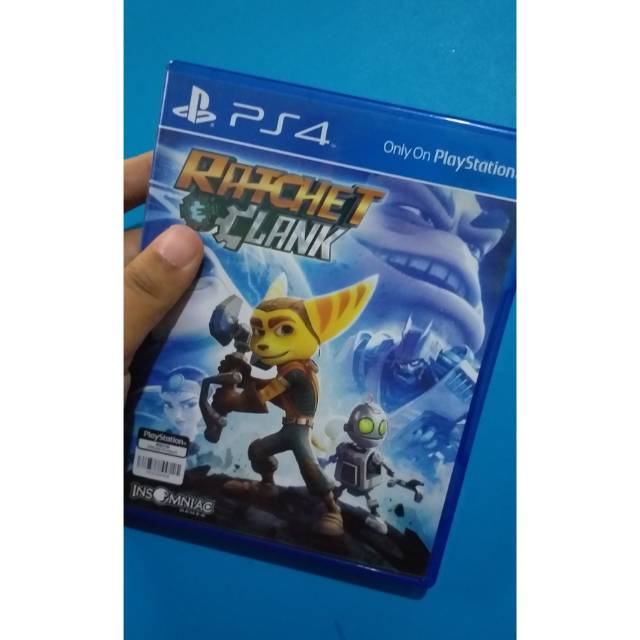 Bd dvd kaset game ps4 ratchet and clank (bekas)