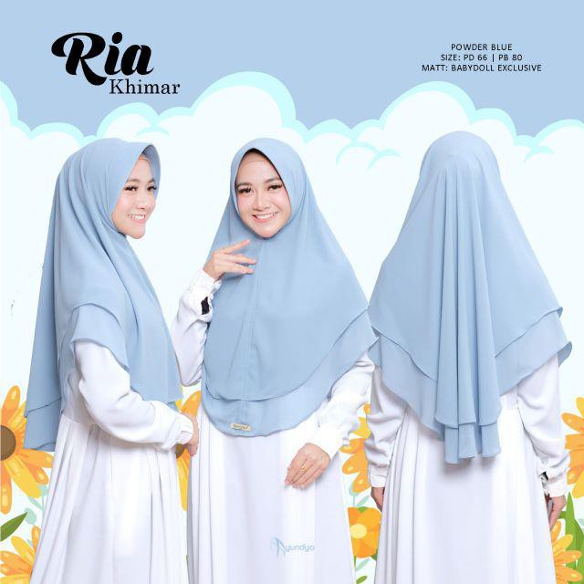 KHIMAR INSTAN AYUNDYA NADIA BERGO