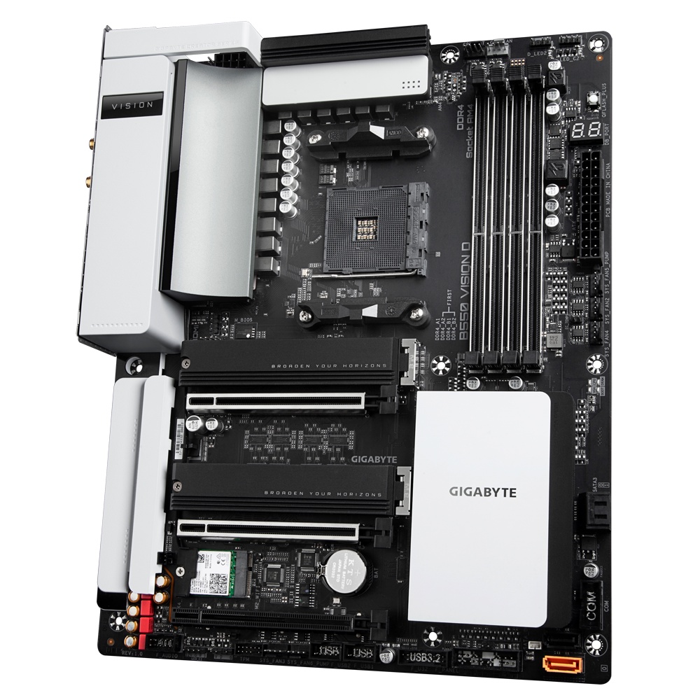 GIGABYTE Motherboard AMD B550 B 550 VISION D