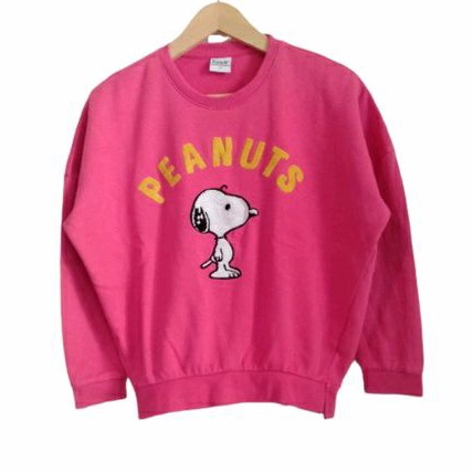 crewneck wanita peanuts