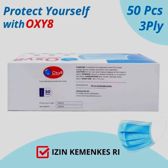 Masker Kesehatan Oxy8