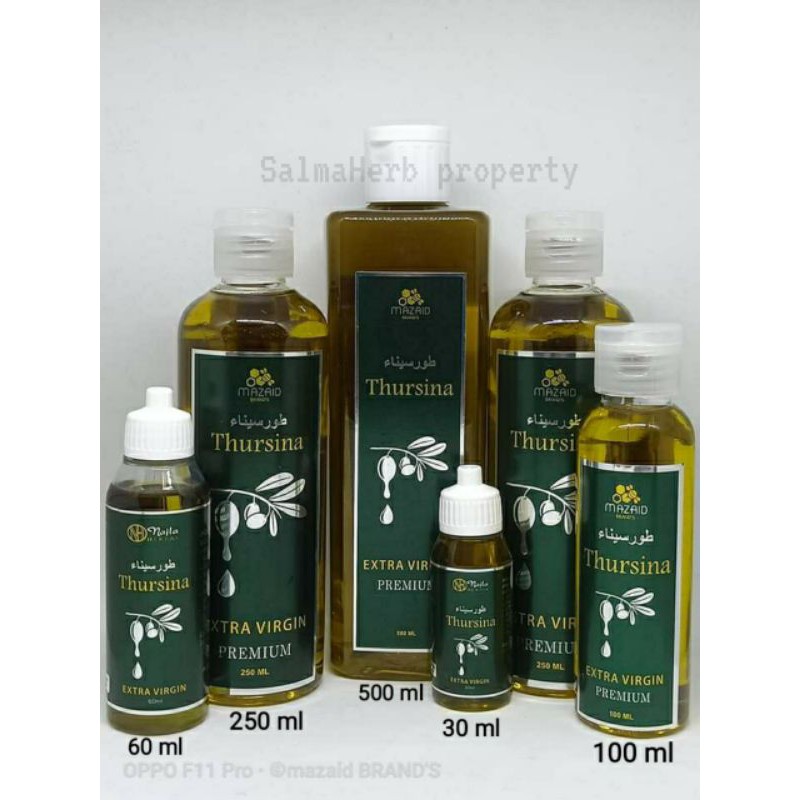 

Minyak Zaitun Thursina extra virgin premium 100 ml dan 250 ml