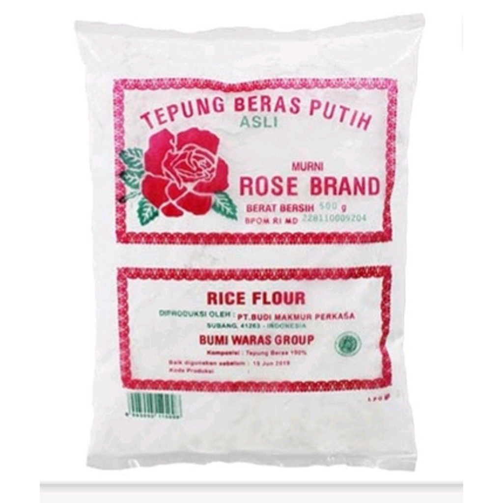 

TP. BERAS ROSE BRAND 500gr tepung