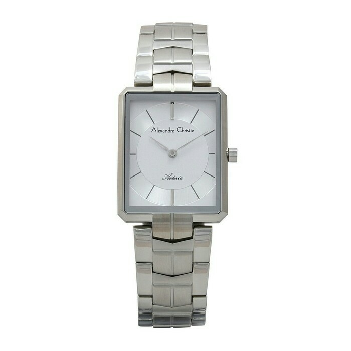 BEST SELLER JAM TANGAN WANITA ALEXANDRE CHRISTIE AC 8551 WANITA ASTERIA SILVER WHITE ORIGINAL
