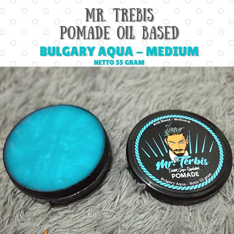 Pomade Oil Based Mr Trebis Paket 5 Pcs Free Sisir Saku