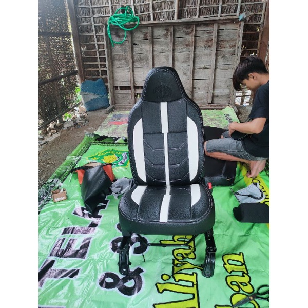 Sarung jok mobil Sigra calya Mobilio brv Datsun go plus bahan carviero vitz