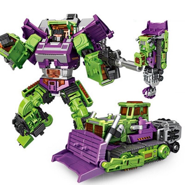 NBK Mainan Rakit Robot Devastator Transformer 6 in 1 - 3349