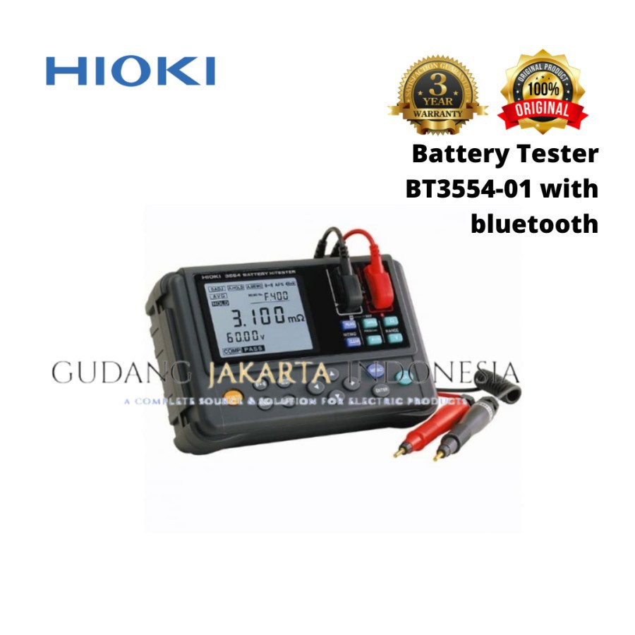 HIOKI Battery Tester BT3554 Waranty Resmi 3Tahun