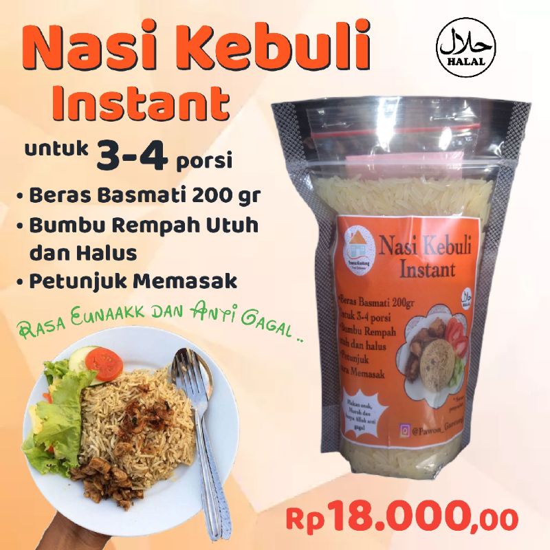 

Nasi Kebuli Instant