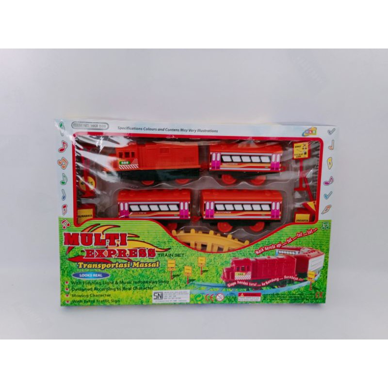 Mainan Kereta Api Baterai