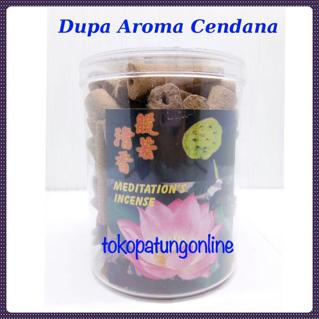 Dupa Kerucut Cendana Meditasi Toples