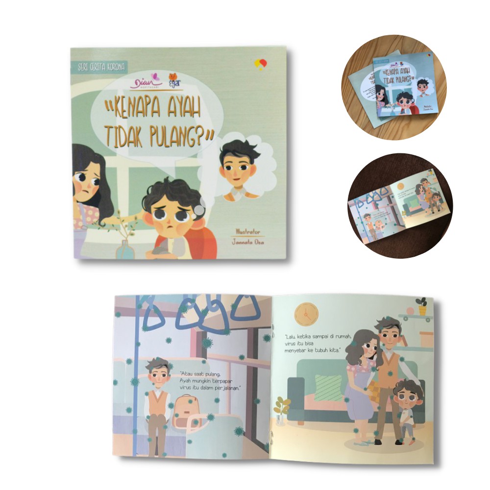 Charissa Publisher - Buku Kenapa Aya Tidak Pulang - Seri Cerita Korona-1
