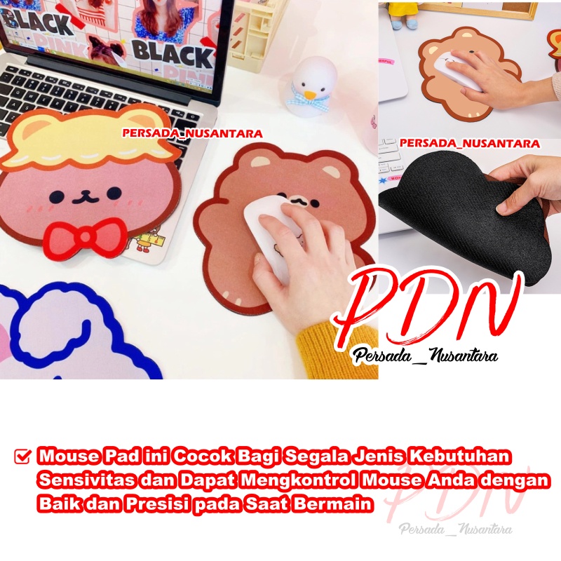 MOUSE PAD GAMING LUCU ALAS MOUSE PAD TATAKAN MOUSE MAUSE PAD MOUSEPAD DESK MAT MAOUSE PAD GAMING MOUSE PAD MOTIF KARAKTER KARTUN LUCU CUTE ANTI SLIP AESTHETIC AKSESORIS LAPTOP KOMPUTER PC PN55