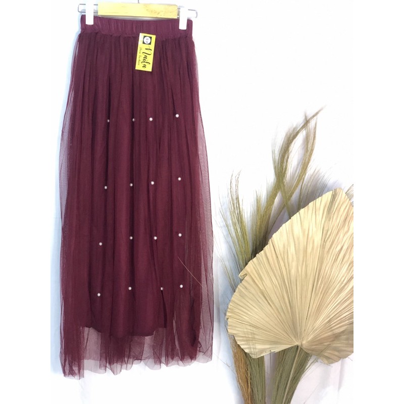 COD ROK TUTU MUTIARA / ROK GAUN / ROK KOREA / ROK JUMBO SIZE BIG SIZE