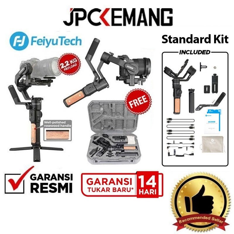 Feiyu AK2000S AK2000 S FeiyuTech AK2000S 3-Axis Stabilizer Gimbal Kamera Garansi Resmi