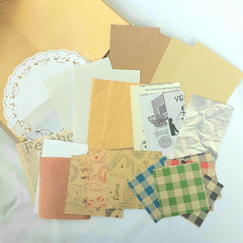 

Journal Kit Vintage lengkap dengan notebook a6