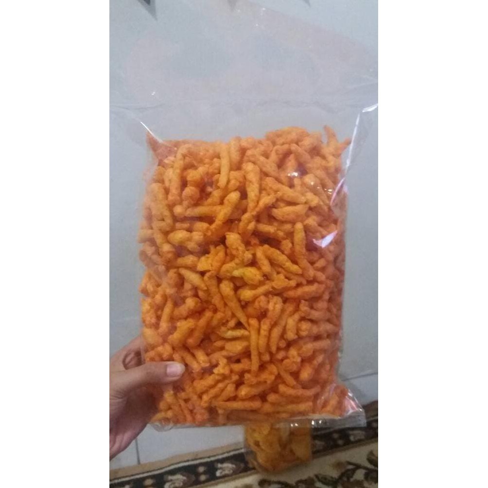 

Twiscorn 500Gr/Rasa Jangung Bakar Spicy/Snack Kiloan Ori/Cemilan Asli!