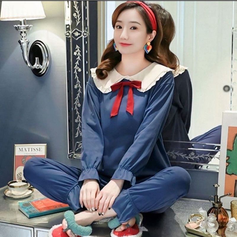 BAJU TIDUR WANITA DEWASA/PIYAMA RENDA PP/BAJU TIDUR IMPORT MURAH-1