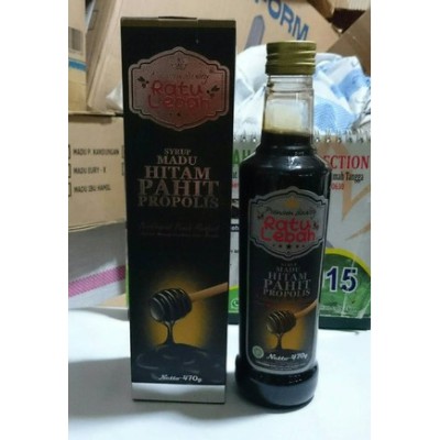 

madu hitam pahit ratu lebah / Madu Hitam pahit plus propolis