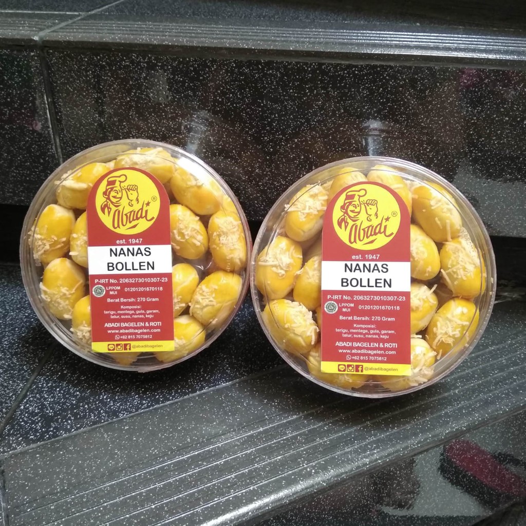 

ABADI BAGELEN NANAS BOLLEN COOKIES BANDUNG SALE PROMO BEST SELLER HITS ORIGINAL ENAK GIFT PARCEL HAM