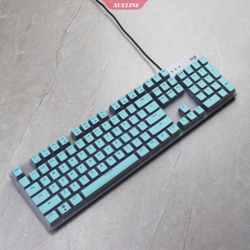 Logitech K845 Skin Silikon Pelindung Keyboard Mekanik 89-108 Tombol Anti Air