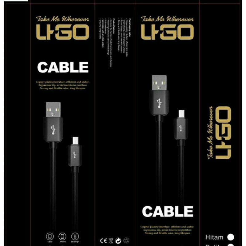 UGO KA01 Usb Kabel Data Type C / Lightning iPhone 2,4A Fast Charging