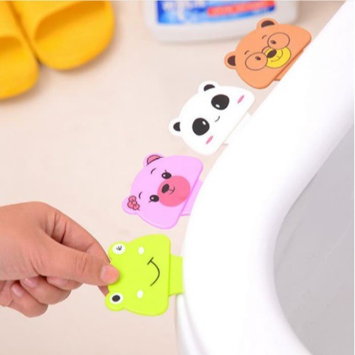 Toilet lid pengangkat dudukan closet