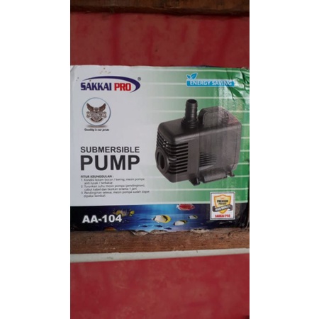 Sakkai pro AA 104 pompa aquarium kolam hidroponik