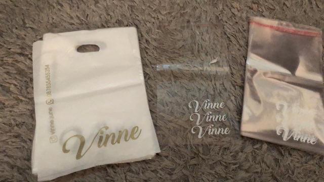 Plastik Plong 20x30 Plus Sablon Emas Minimal Order 300 Pcs