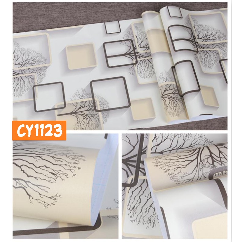 Wallpaper dinding wallpaper stiker Wallpaper Motif Cy 45Cmx9m Wallpaper / Wallpaper