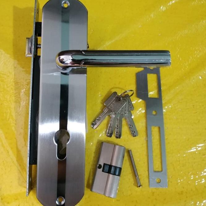 1 Set Kunci Pintu Besar Trontone T97 Np | Handle Besar Trt Bellucci
