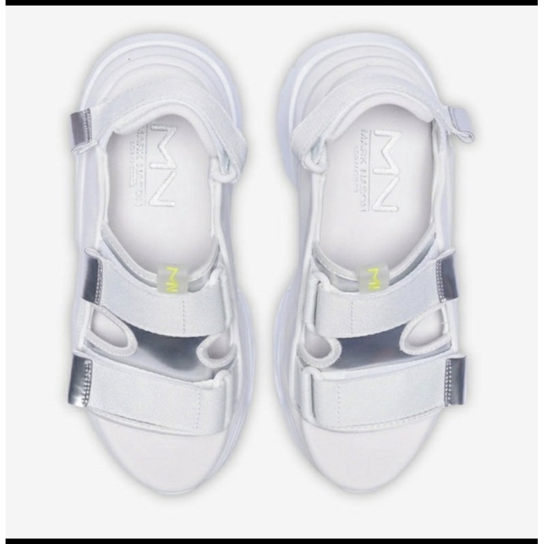 (NEW) SKECHERS SMART BLOCK WOMEN'S SANDALS white sz 9