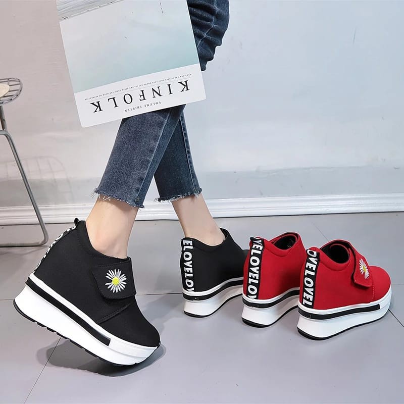 RYS - Vividly Blunt Sepatu Sneakers Wanita Fashion Casual - Ori Import
