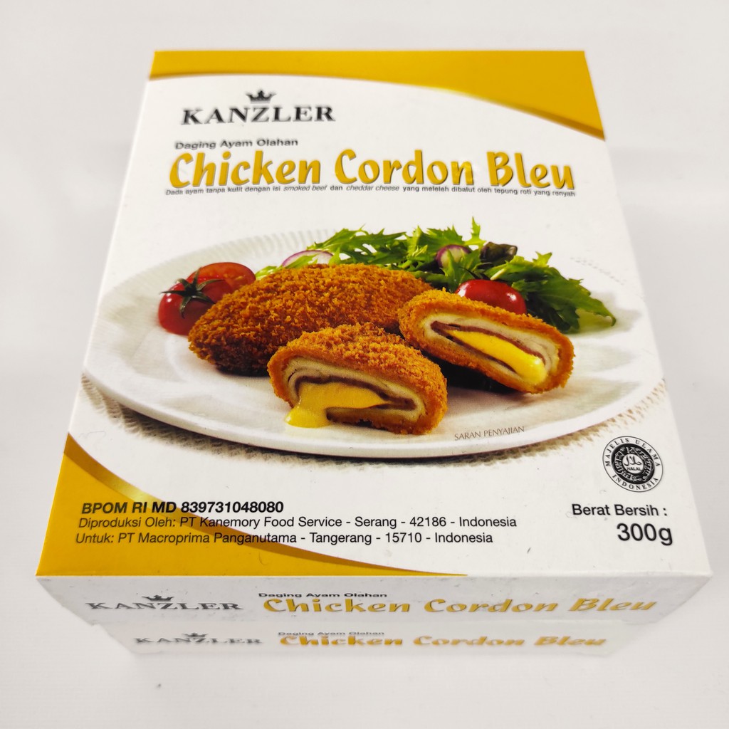 

KANZLER CHICKEN CORDON BLEU 300 GR
