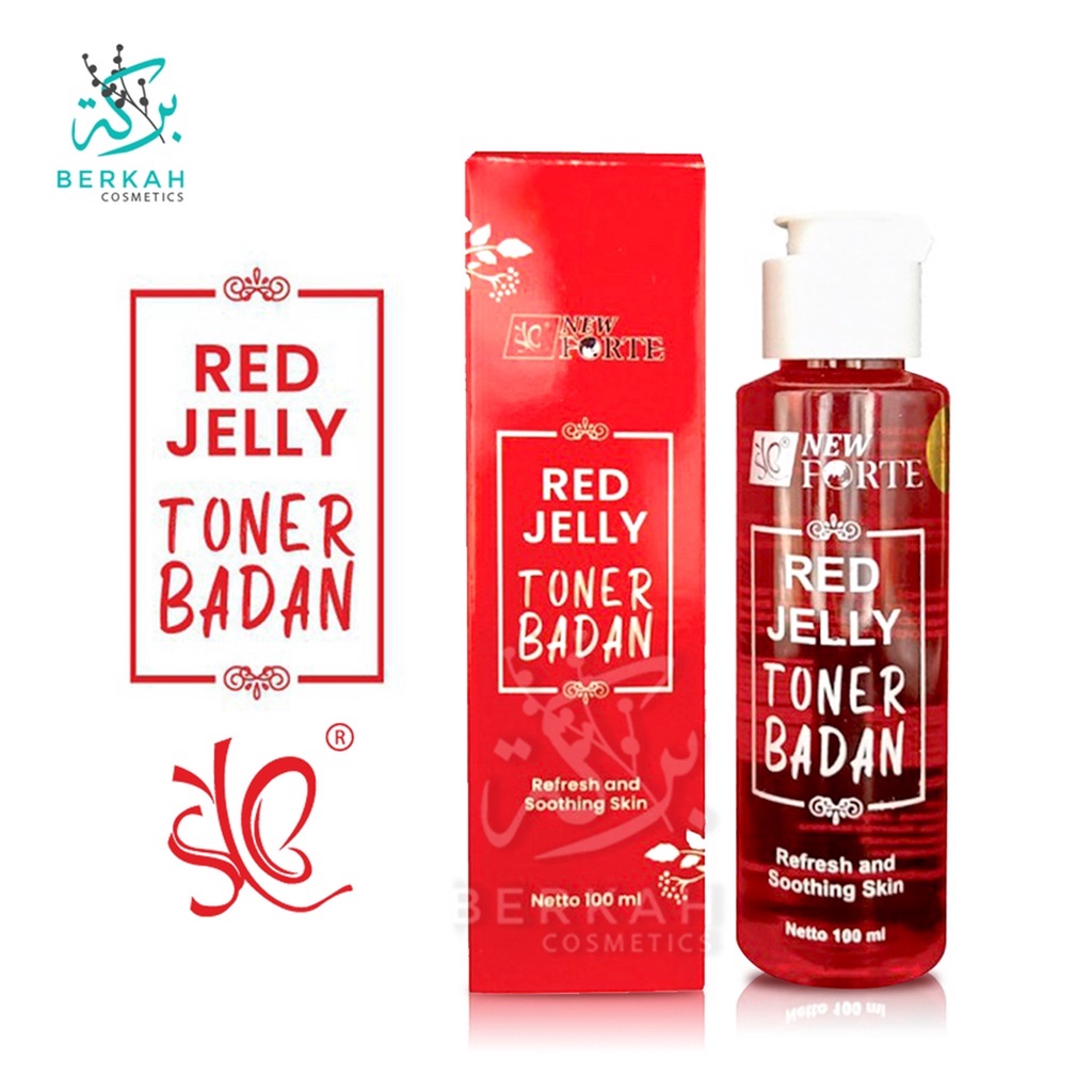 Toner Badan Red Jelly By Syb Forte 100ml