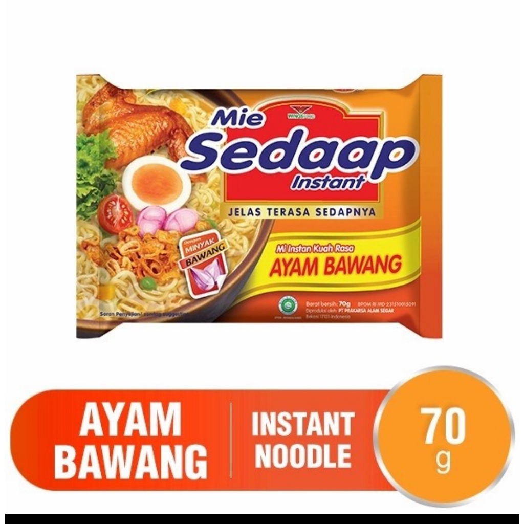 

Mie Sedap Kuah Rasa Ayam Bawang