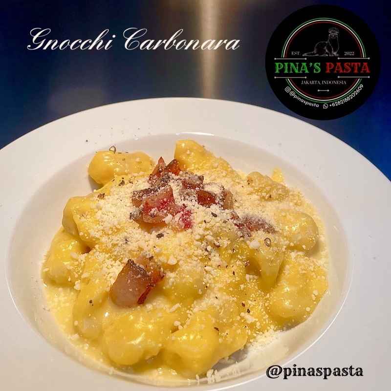 

PINA’S PASTA Gnocchi Carbonara