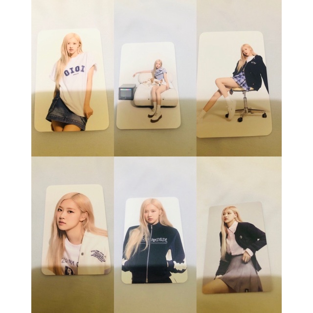 {READY} OFFICIAL PHOTOCARD ROSÉ X OiOi KOREA