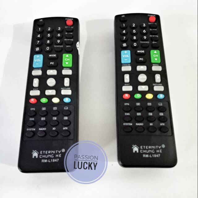 REMOTE REMOT TV SHARP LED