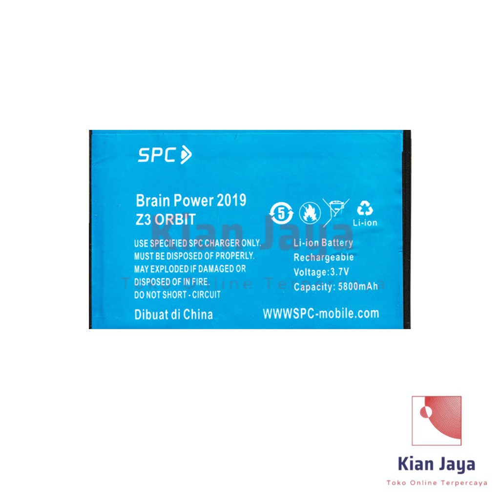 Baterai Handphone SPC Z3 Orbit Original OEM Batrai Batre Battery