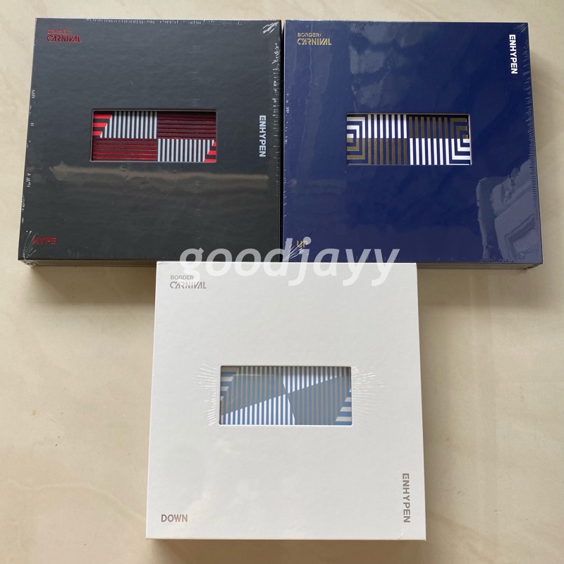 Enhypen Album Border Carnival Up Hype Down Sealed