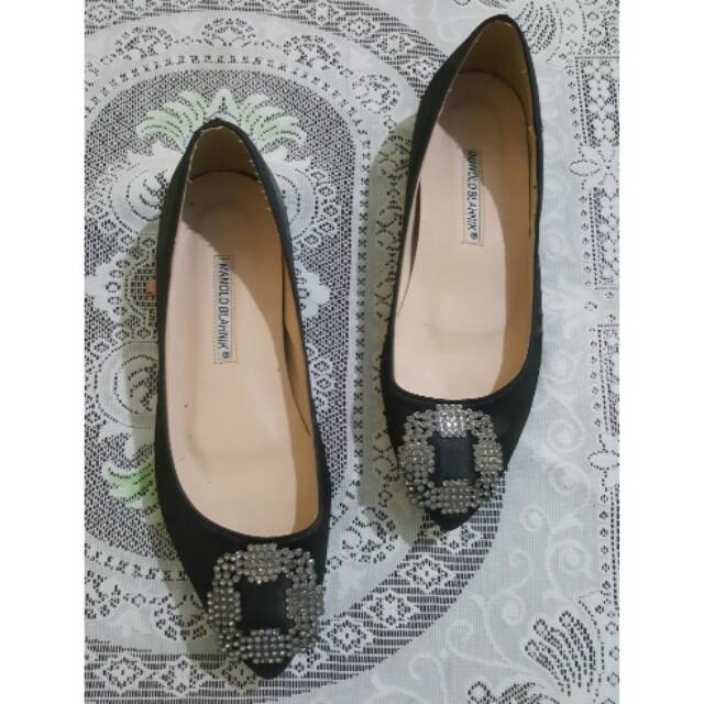 Sepatu Manolo Blahnik Original