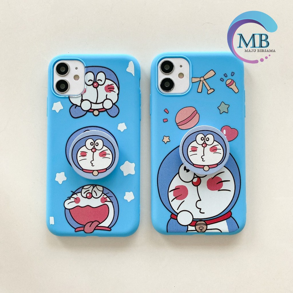 SS265 CASE Popsocket DORAEMON Oppo F1s A59 A3s A5s A7 A11k A12 A5 A9 2020 A31 A8 MB1136