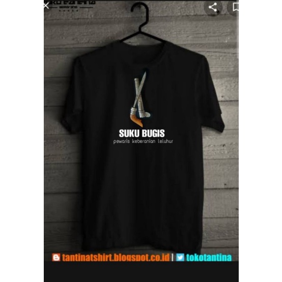 kaos pusaka motif Suku Bugis