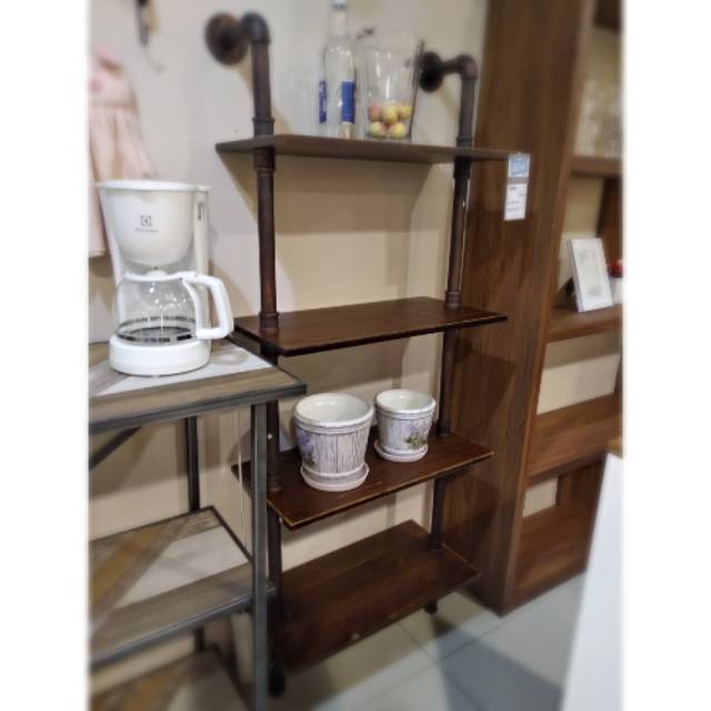 NOLAN WALLSHELF 4TIERS INFORMA  RAK DINDING INFORMA  MURAH 