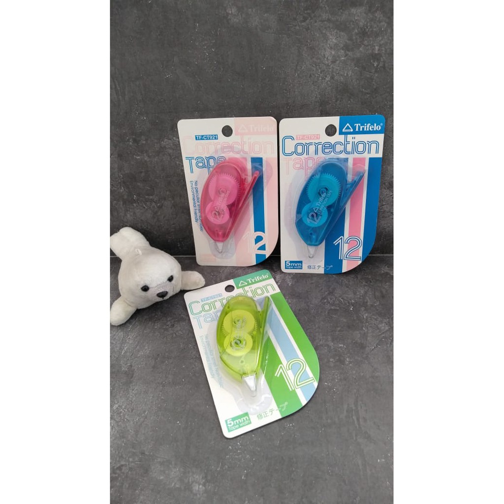 

Correction Tape / Pita Koreksi / Tip-Ex Geret TRIFELO TF-CT921