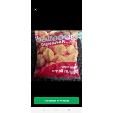 

belfoods naget uenak coin 500 gr